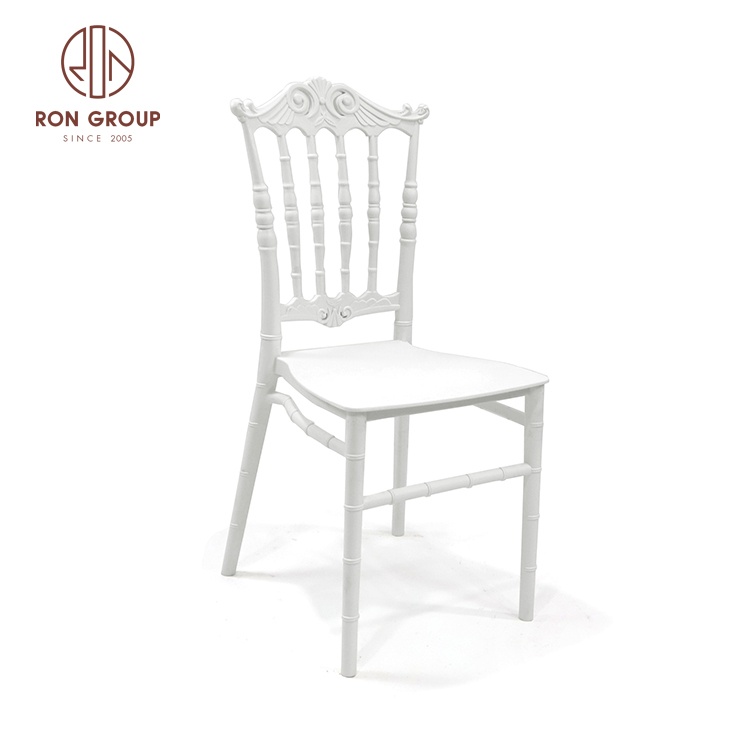 Cheap price restaurant new design wedding event modern tiffany outdoor cafe chiavari resin white plastic chairs