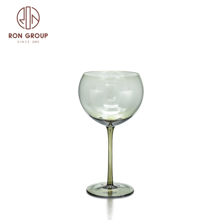 Manufacturer Cheap Price Lead Free Premium Wedding Round Bottom Tulip Water Glasses Cup Goblet Red Wine Champagne Flutes Glass