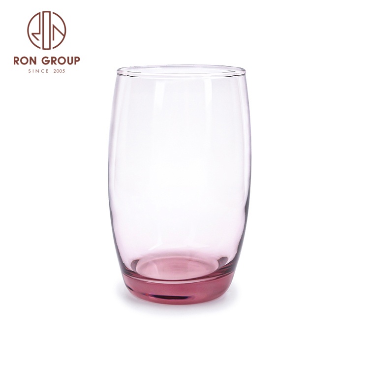Manufacture Drinking Glassware Wedding Clear Custom Stemless Wine Glasses Lead Free Crystal Colored Wine Glass Set