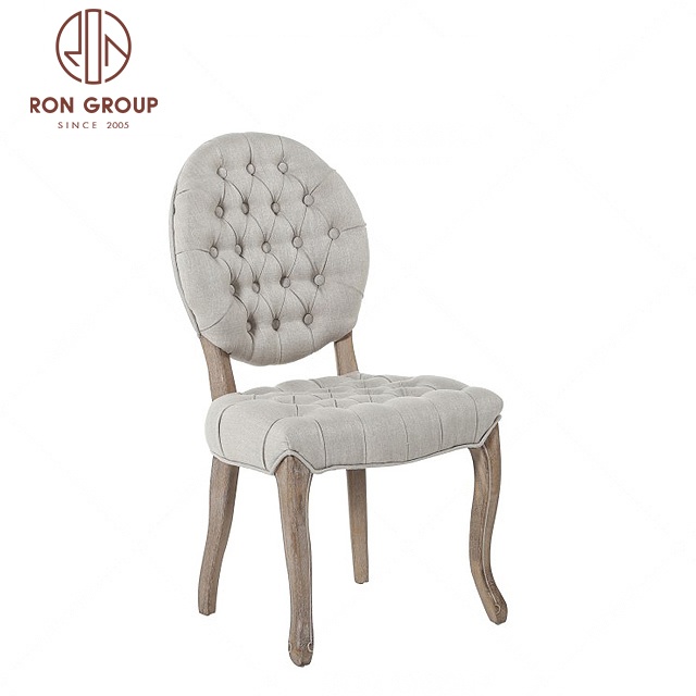 Wholesale Luxury Cheap Price Banquet Reception Furniture Louis Sillas En Venta Fabric Cushion Solid Wood Sofa Wedding Chairs