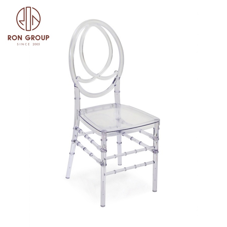 wholesale acrylic dining chairs transparent clear phoenix chair banqueting luxury wedding clear resin chiavari chair