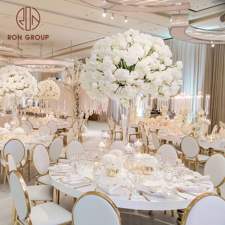 Beautiful wedding banquet events project custom design one stop solution unique furniture and tableware supplies