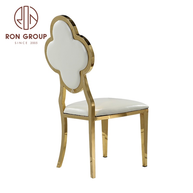 Dominate hot selling stackable design Event turkey Furniture Stainless Steel Dining Chair For Wedding Reception tifany chair