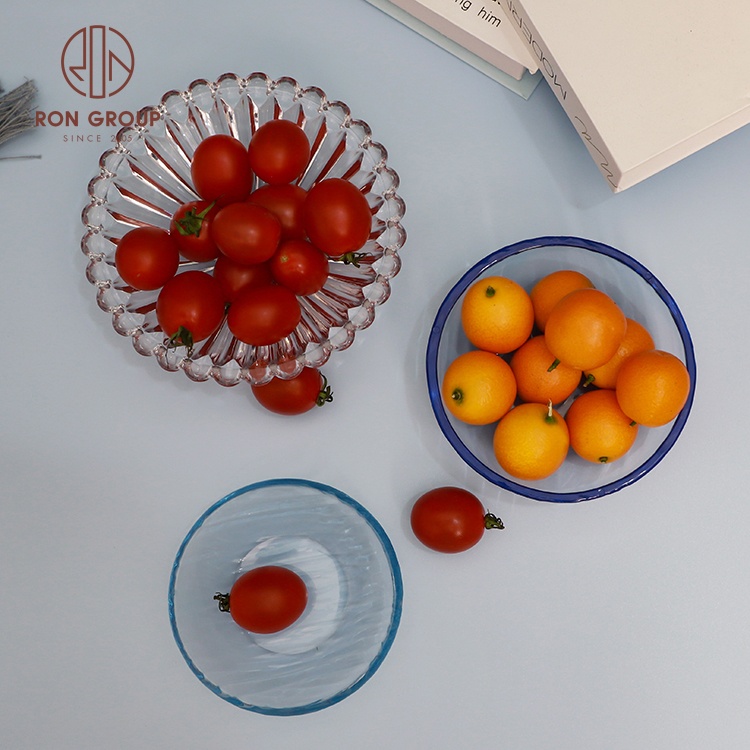 Elegant Cheap Price Banquet Restaurant Transparent Plastic Reusable Charger Decoration Candy Dessert PC Wedding Fruit Plates